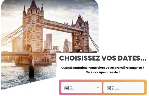 dates voyages surprises