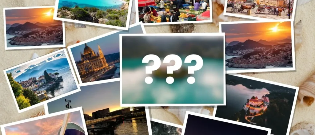 cartes postales avec une destination inconnue