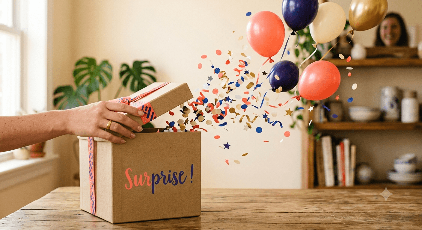 boite cadeau voyage surprise